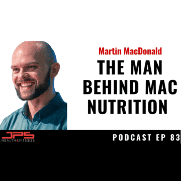 Martin MacDonald Evidence-based nutrition, JPS Health & Fitness