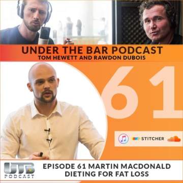 Martin MacDonald Evidence-based nutrition, Under The Bar